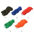 thumbnail image 4 of Toystoory Hamaca de malla de cuerda de nailon, columpio para dormir, cama colgante, plegable, ligero, para senderismo, playa, viajes, Patio carpas Verde oscuro, 4 of 6