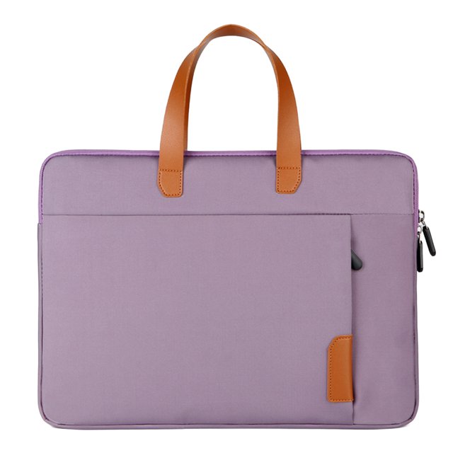 Bolso de la cartera del cuero de la PU, maletín del cuaderno del caso del ordenador portátil resistente al agua para los hombres de las mujeres