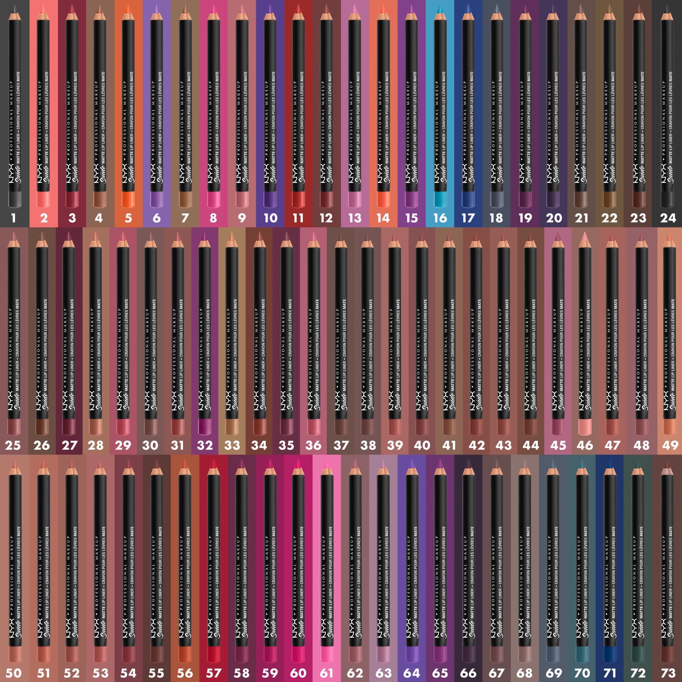 NYX Professional Makeup Matte Suede Matte Lip Liner, The OG Brew 73