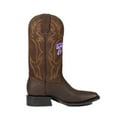 thumbnail image 2 of Men's Brown TCU Horned Frogs Western Boots, 2 of 7