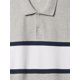 thumbnail image 3 of Camisa Polo GAP Stretch Pique Gris Jaspeado Talla S, 3 of 4
