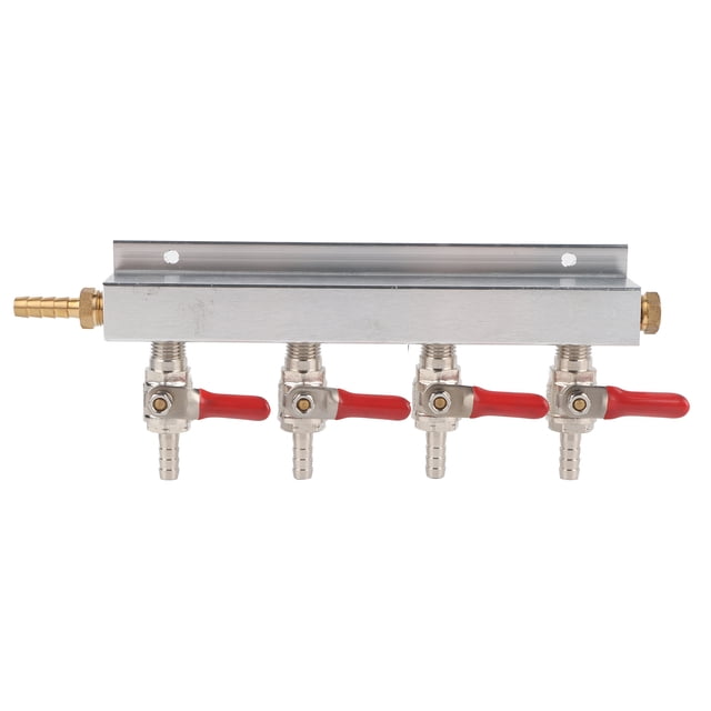 C Distributor,4 Way CO2 Gas Gas Splitter Way Gas Splitter Optimal Efficiency