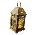 thumbnail image 1 of Mubarak Ramadan Wooden Night Light Battery Powered Islam led and table Lamp for Festival Patio indoor and outdoor Decor, 1 of 8