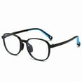 thumbnail image 1 of Espejo para niños con luz anti-azul, plano, sin prescripción, marco grande, gafas de marco blando, 1 of 6