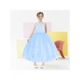 thumbnail image 2 of Flower Girl Dress Blue Wedding Party Bridesmaid Pageant 4 Years, 2 of 6