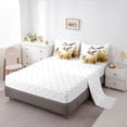 thumbnail image 5 of Homewish Flying Mallard Duck 7-Piece Twin Bedding Sets,Rustic Farmhouse Cabin Bedding Comforter Set,White Brown Sheet Sets For Kids,Microfiber Bedroom Decor Reversible, 5 of 8