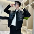 thumbnail image 4 of Ofertas de invierno de chaquetas de hombre de alta calidad con cremallera V, ofertas elegantes, casuales, vintage, entrega rápida, ropa barata, ofertas, abrigos masculinos Joker, 4 of 5