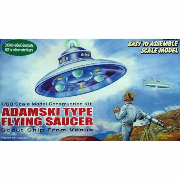 UFO Model Kit 1/60 Atlantis Models MultiColored
