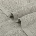 thumbnail image 4 of Unique Bargains Geometric Washcloths Set Cotton Bath Towels Low Lint Light Brown 6, 4 of 7