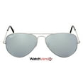 thumbnail image 1 of Ray Ban Aviator Mirror Polarized Silver Flash Sunglasses RB3025 019/W3 58, 1 of 3
