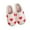 Watermelon Red, variant on Women'S Slipper Heart Love Indoor Outdoor House Slipper Fuzzy Fluffy House Shoes Valentine'S Day Gift Cute Flat Slides Black US: 8.5