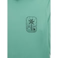 thumbnail image 2 of Wonder Nation Boys Long Sleeve Hooded Swim Rash Guard with UPF 50+, Sizes 4-18 & Husky, 2 of 3