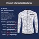 thumbnail image 5 of Maillot de ciclismo KEMALOCE de manga larga para hombre y mujer, maillot blanco para MTB 2023, camiseta de ciclismo, ropa de ciclismo de equipo, ropa de ciclismo de verano de primera calidad, 5 of 5