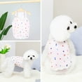 thumbnail image 5 of Puppy Clothes Fashion Printing Outfit Breathable Pet Vest Dog Sleeveless Clothes Pet Clothing, 5 of 8
