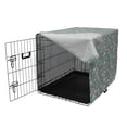 thumbnail image 3 of Clouds Dog Crate Cover, Fantasy World Dreamy with Dragon Tails, Easy to Use Pet Kennel Cover Small Dogs Puppies Kittens, 7 Sizes, Blue Grey Multicolor, by Ambesonne, 3 of 6