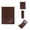 Brown, variant on Men's RFID Blocking Trifold Automatic Pop-Up Wallet - PU Leather Credit Card Holder with Cash Slot & ID Window