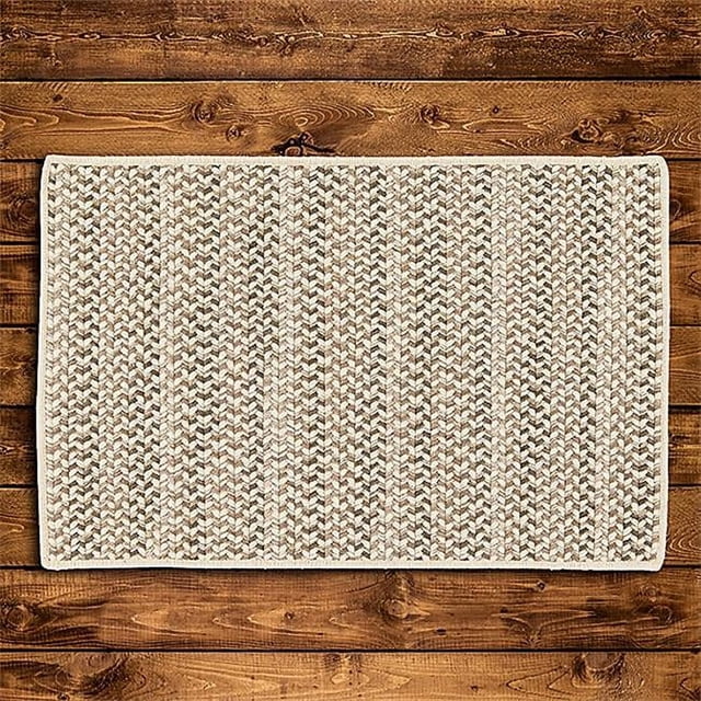 Colonial Mills Tapis PN31R024X096S 2 x 8 Pi. Laine Chapman Tapis Tressé Naturel