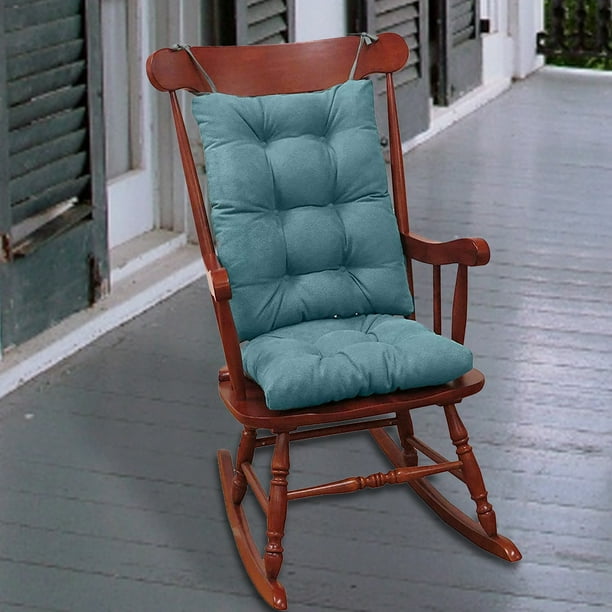 Indoor Rocking Chair Cushion Non Slip Chair Pad Cushion with Ties