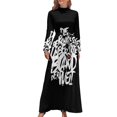 thumbnail image 2 of Vestido largo de fiesta de la banda SDP Vestidos de verano ropa para mujer, 2 of 5