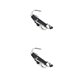thumbnail image 3 of Sonducket Accesorios de esnórquel con gancho de doble flujo con hebilla de liberación rápida, suministros para buceadores, deportes acuáticos Type1 NO1, 3 of 6