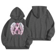 thumbnail image 3 of Casual Oversized Hooded Sweatshirt Soft Pullover With Front Pocket For Wear, 3 of 3