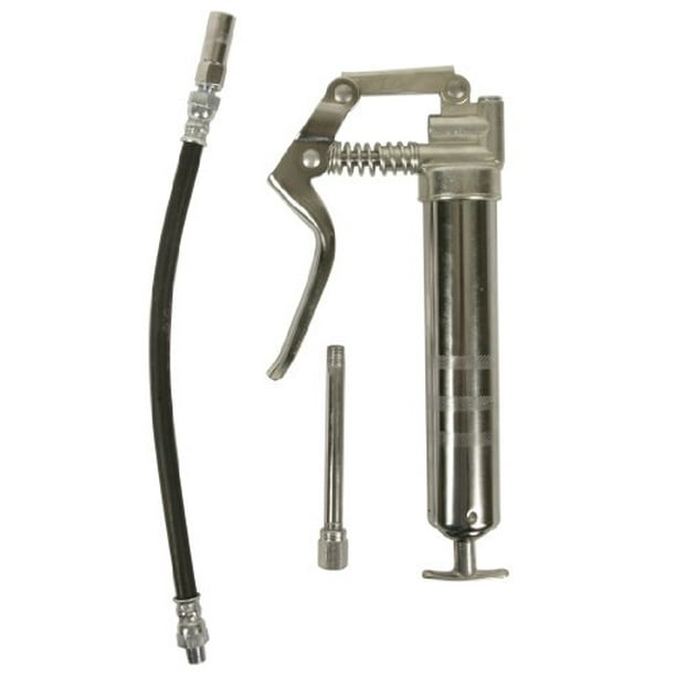 Workforce Mini Grease Gun For 3 Oz Cartridges 12 In Flexible Extension 4 In Rigid Extension L1305 Walmart Com Walmart Com