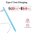 thumbnail image 5 of Universal Stylus Pen Compatible for IOS & Android, Tablets Smart Phones Stylus Pen for iPhone/iPad 2018-2025,Android Phone/Pad for Painting & Writing Capacitive Pencil,Blue, 5 of 9