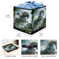 thumbnail image 3 of Divine Horse Foldable Clothes Storage Containers with Handle, 10.8"x10.5"x10.6", Large Capacity - Storage Cubes and Bins, 3 of 6