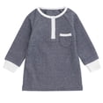 thumbnail image 3 of Cozeeme Layette Henley T-Shirt and Pants Play Set Outfit Newborn to Little Kid, 3 of 5