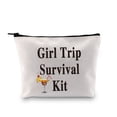 thumbnail image 2 of Girl Trip Survival Kit Girls Trip Make Up Bag Girls Weekend Gift Galentines Day Gift Girls Getaway Gift Travel Pouches Toiletry Bag Cases, 2 of 7