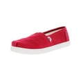 thumbnail image 1 of Toms Classic Canvas 2.0 Red Ankle-High Slip-On Shoes - 5M, 1 of 3