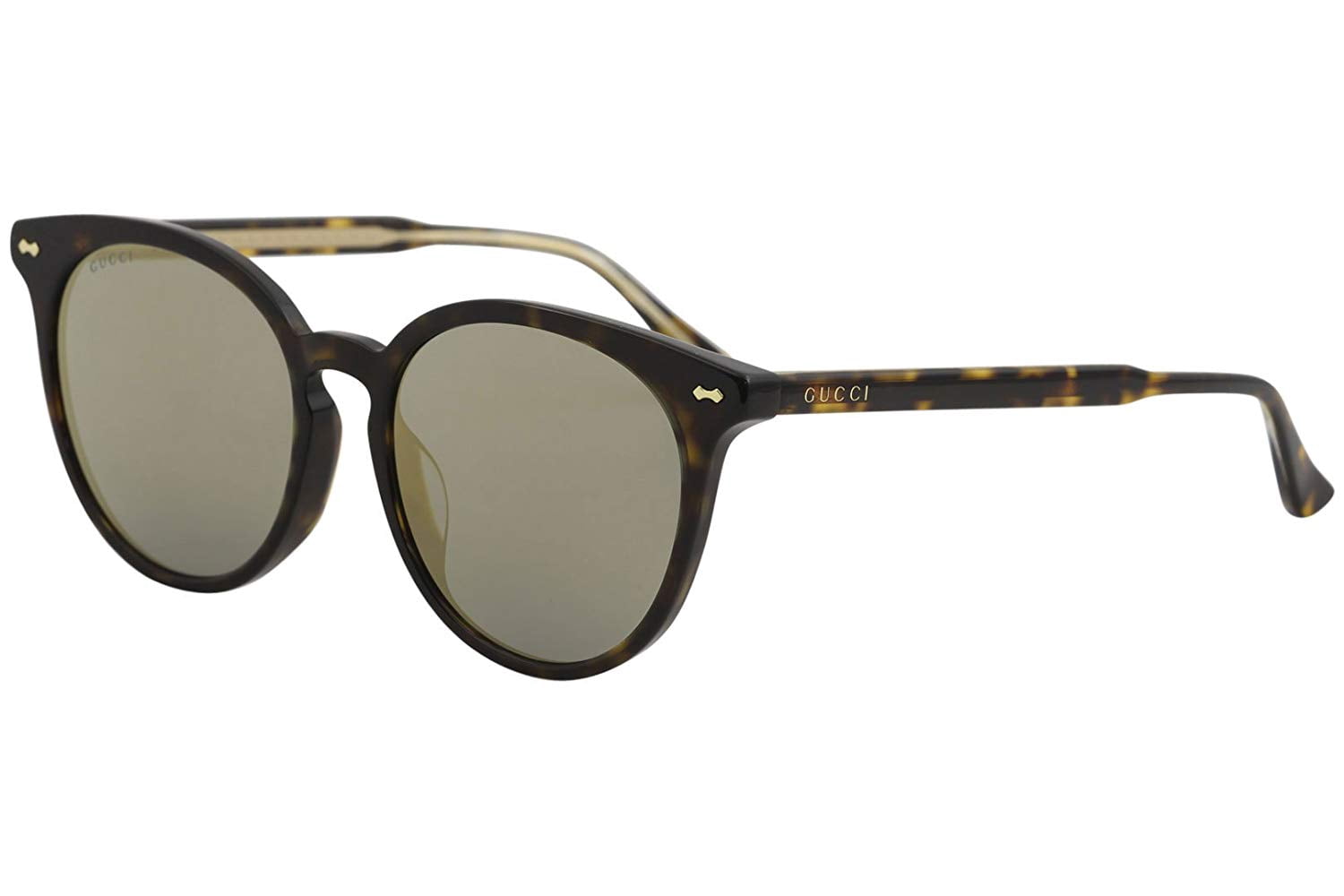 Gucci - GUCCI GG0195SK 002 Havana Cateye Sunglasses - Walmart.com -  Walmart.com