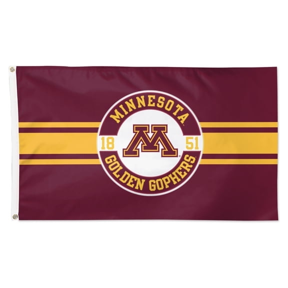 WinCraft Minnesota Golden Gophers 3' x 5' Applique Flag