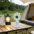 thumbnail image 2 of ICQOVD Portable Fan Mini Usb Rechargeable Handheld Fan Small Portable Cooling Fan for Travel Outdoor Use, 2 of 6
