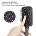 thumbnail image 3 of Paddle Brush for Blow Drying, Detangling Brush for Curling Straight Thick Thin Wet and Dry Hair, Soft Nylon Bristle, Hairbrush for Women Men Kids, 3 of 8