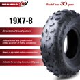 thumbnail image 2 of 2 New WANDA Sport ATV Tires 19x7-8 4PR - 10038, 2 of 5