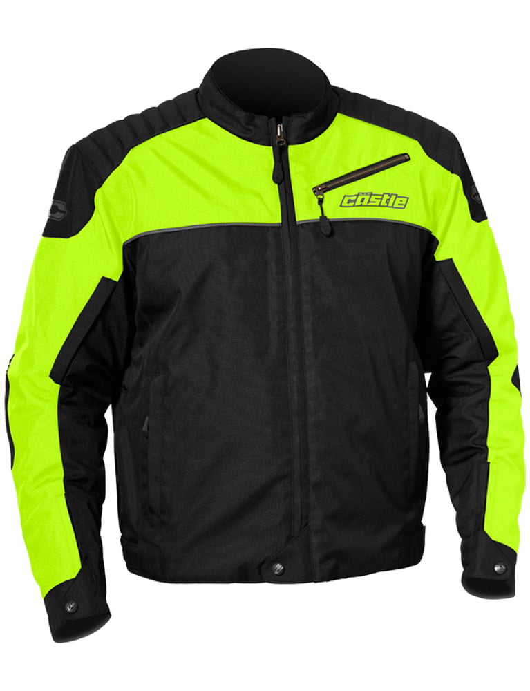 Mens Motorbike Cycle Security Waterproof Motorcycle Hiviz Waistcoat Jacket High Visibility 6XL/7XL, 4 Pocket yellow 