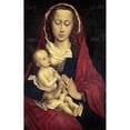 thumbnail image 3 of Weyden, Rogier van der 10x14 Black Modern Framed Museum Art Print Titled - Virgin and Child, 3 of 5