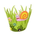 thumbnail image 1 of Hermosa canasta de huevos de Pascua, canasta para guardar dulces, decoración de Pascua, centros de mesa, Caracol, 1 of 9