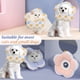 thumbnail image 5 of Collar de recuperación para gatos, bonita almohada para el cuello con flores, evita lamer, morder y rascar la cabeza para perros, 5 of 5
