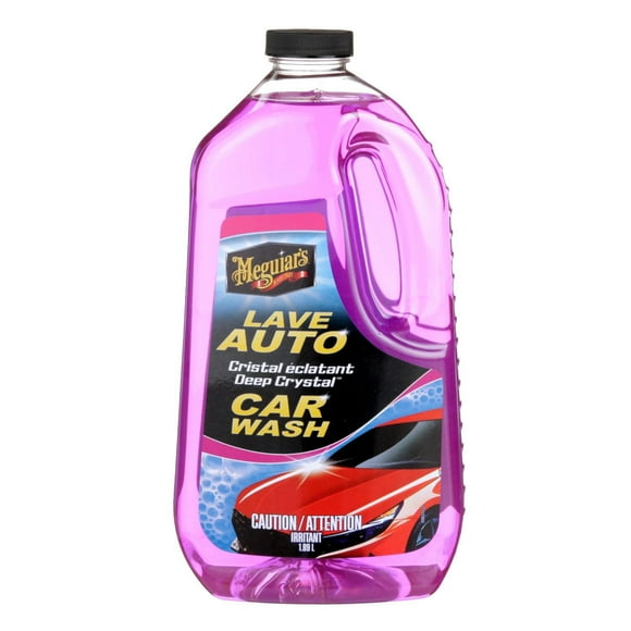 Shampoing pour lave-auto Deep Crystal(MC) Meguiar’s®, G10464C, rose, 1,89 l (64 oz liq.) G10464C Meguiar’s®