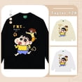 thumbnail image 2 of Suéter Kawaii Crayon Shin-chan dibujos animados Anime Y2K chica picante algodón manga larga moda suelta Casual deportes pareja Top otoño, 2 of 4