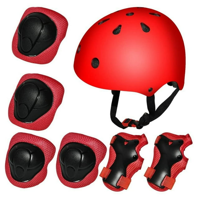 Mialoley Équipement de Protection pour Patinage à Roulettes pour Enfants Casque Coudière Protection Lombaire