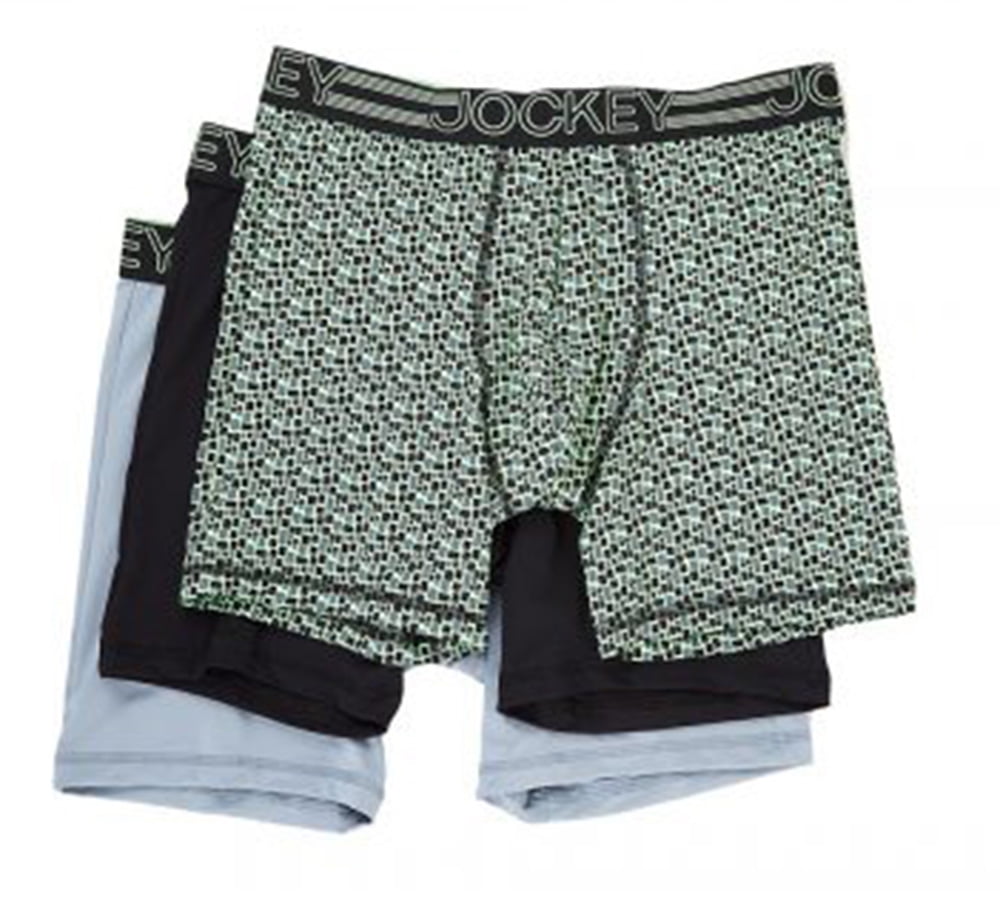 jockey active microfiber boxer