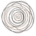 thumbnail image 1 of Moes Home Collection HW-1068-37 40 x 40 1.4 in. Iron Braid Wall Decor, 1 of 1