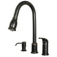 thumbnail image 2 of Laguna Brass Pull Down Single Handle Kitchen Faucet, 2 of 4