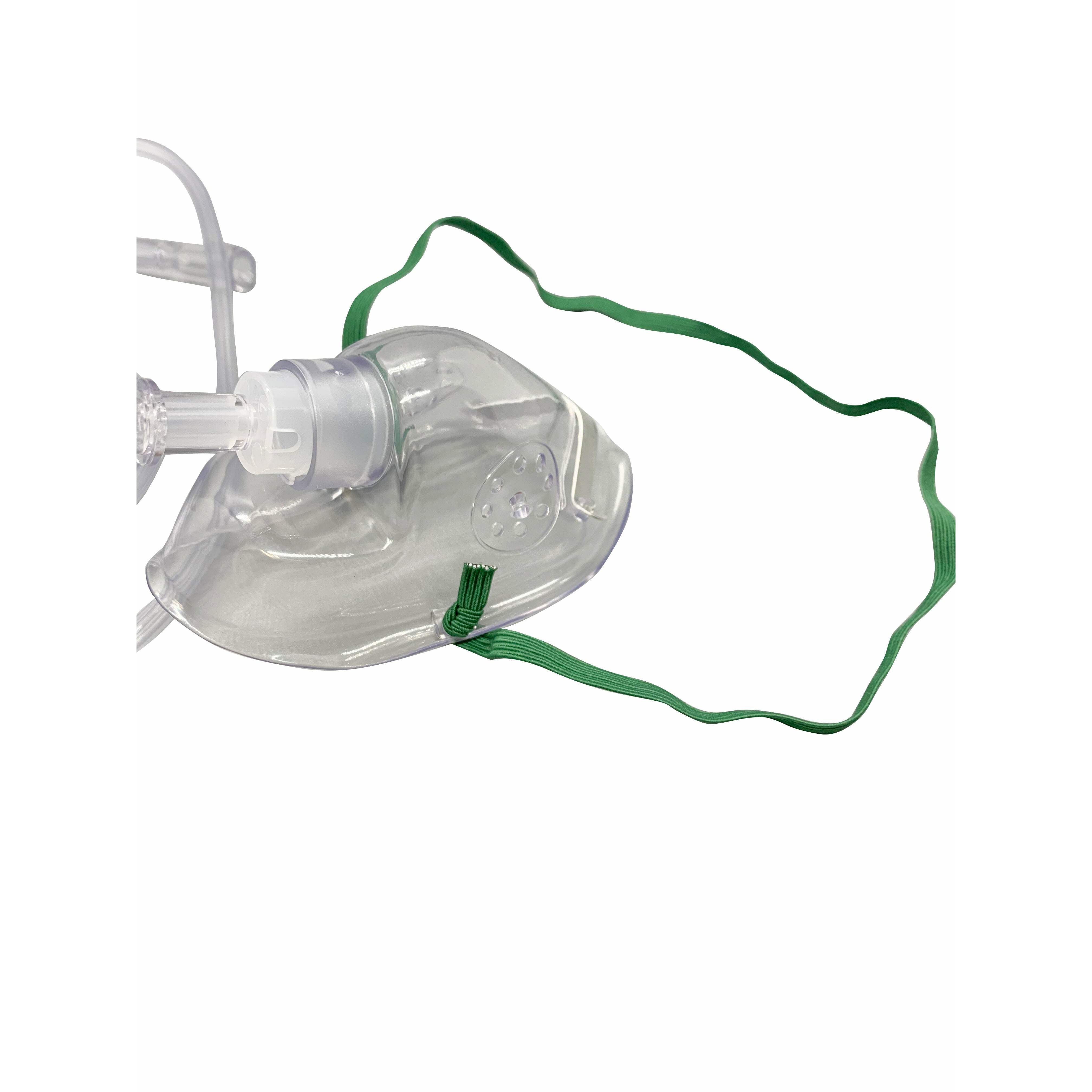 Endure Industries Oxygen Mask And Tubing, Elongated, Adult, Pack of 5