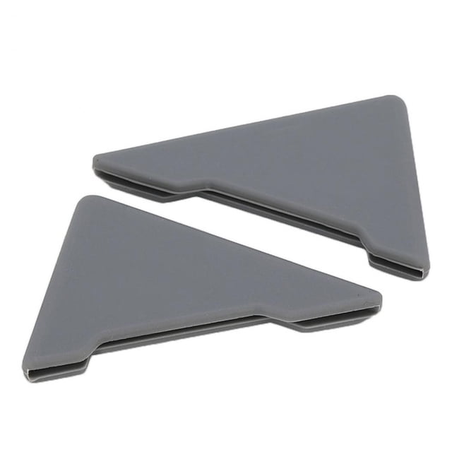 2 uds., cubierta de esquina de borde de puerta de coche, Protector de parachoques Universal para coche, Protector antiarañazos, accesorios Herramientas de reparación de automóviles gris, gris Scienceny VI0655-03B
