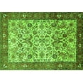 thumbnail image 1 of Ahgly Company Indoor Rectangle Persian Green Traditional Area Rugs, 2' x 4', 1 of 1
