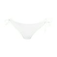 thumbnail image 5 of kamemir Women's Tie Side Bikini Bottoms Mid Rise String Bathing Suits Bottom(White,XL), 5 of 5
